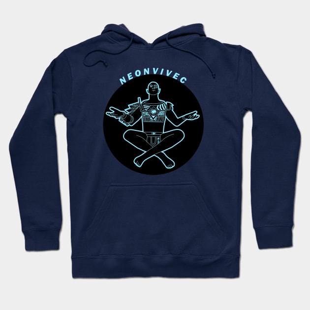 NEON VIVEC Hoodie by CloudyStars